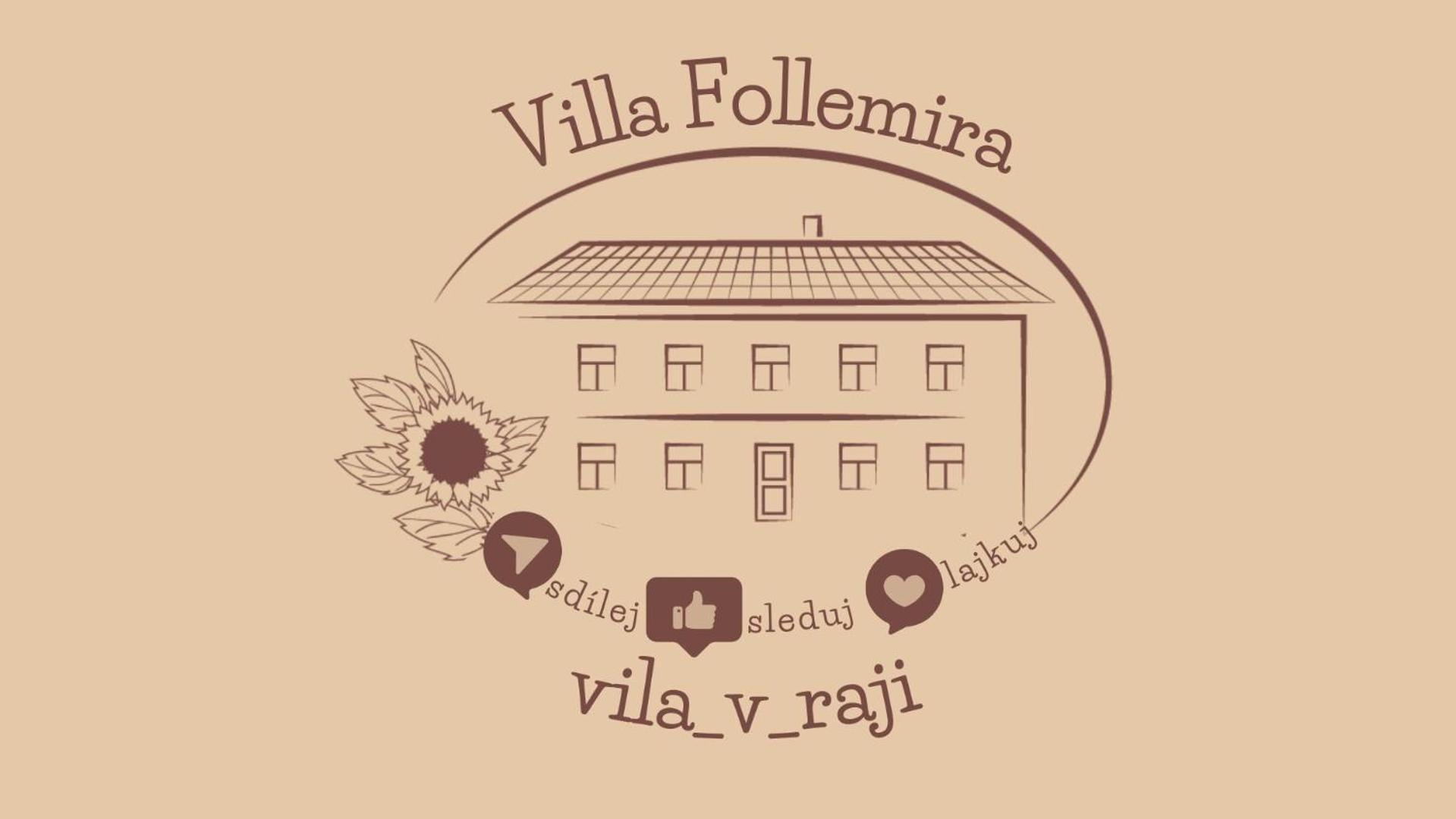 Villa Follemira Cz - Kitchen - Garden - Bike Storage Pencin Exteriér fotografie